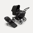 Refurbished Bugaboo Donkey 5 Mono complete GRAPHITE/MIDNIGHT BLACK-MIDNIGHT BLACK