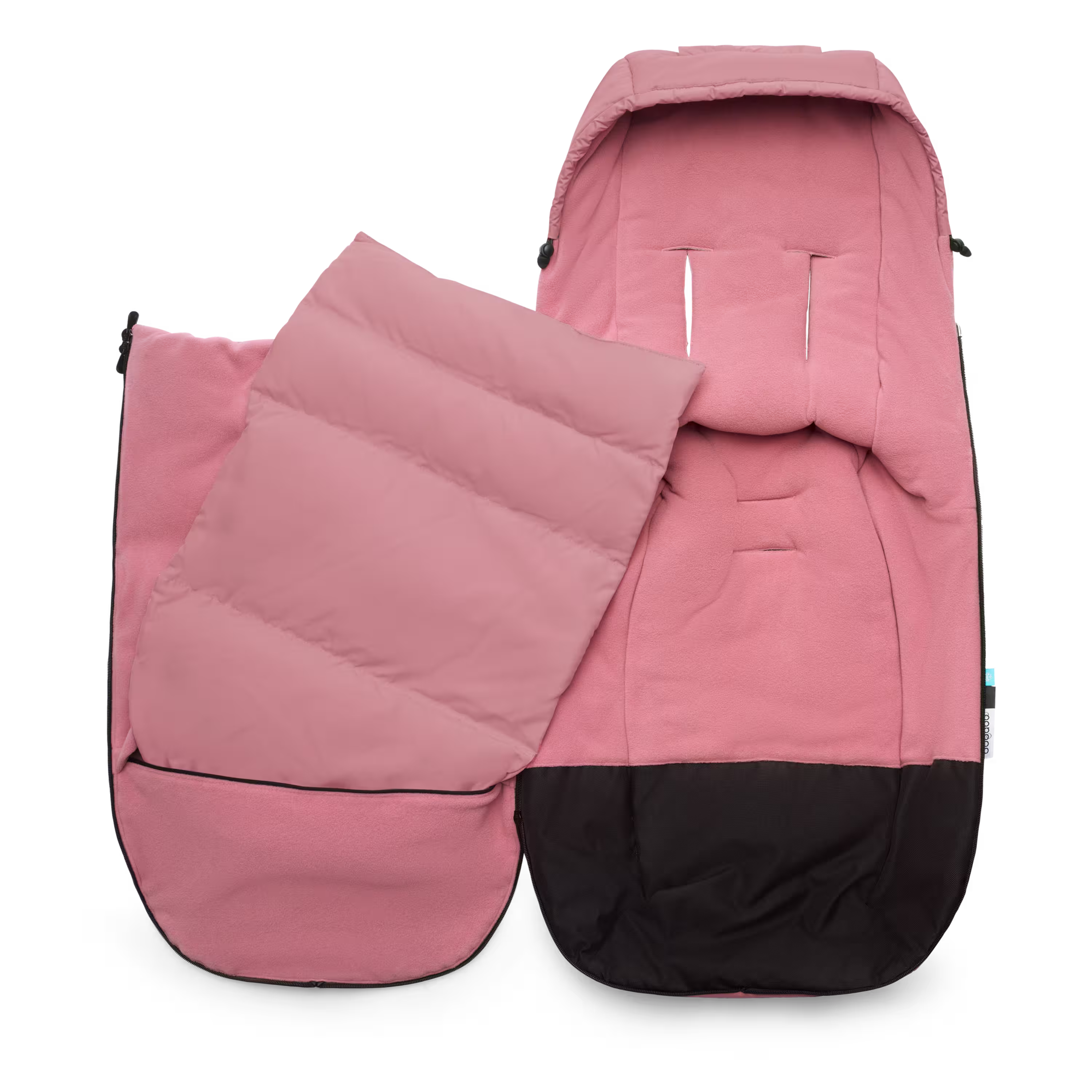 Refurbished Bugaboo performance winter footmuff EVENING PINK - Main Modal Image Slide 5 of 6