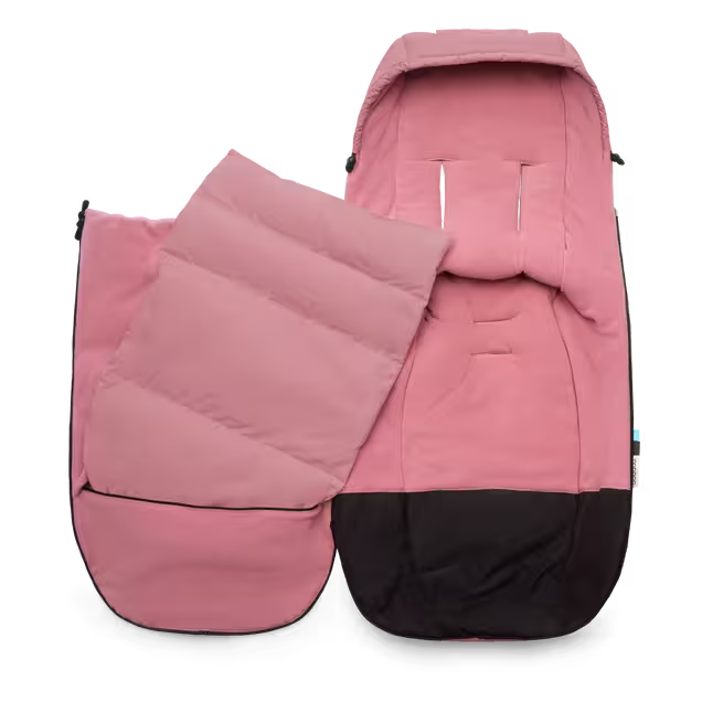 Refurbished Bugaboo performance winter footmuff EVENING PINK - Main Image Slide 5 of 6