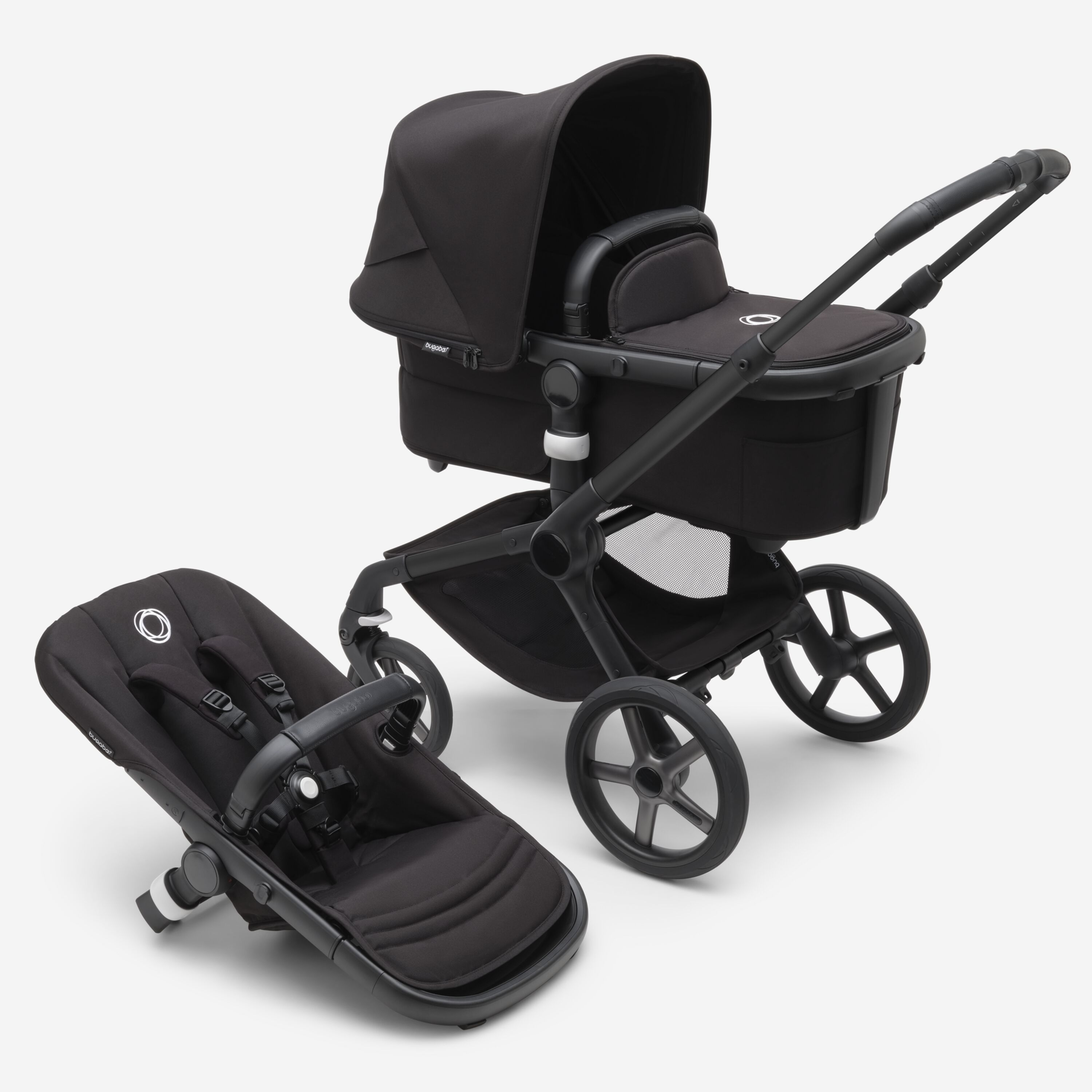 Refurbished Bugaboo Fox 5 complete BLACK/MIDNIGHT BLACK-MIDNIGHT BLACK - Main Modal Image Slide 1 of 2