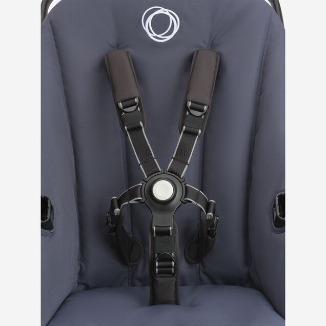 Refurbished Bugaboo Fox Cub complete BLACK/STORMY BLUE-STORMY BLUE - Main Image Slide 4 of 8