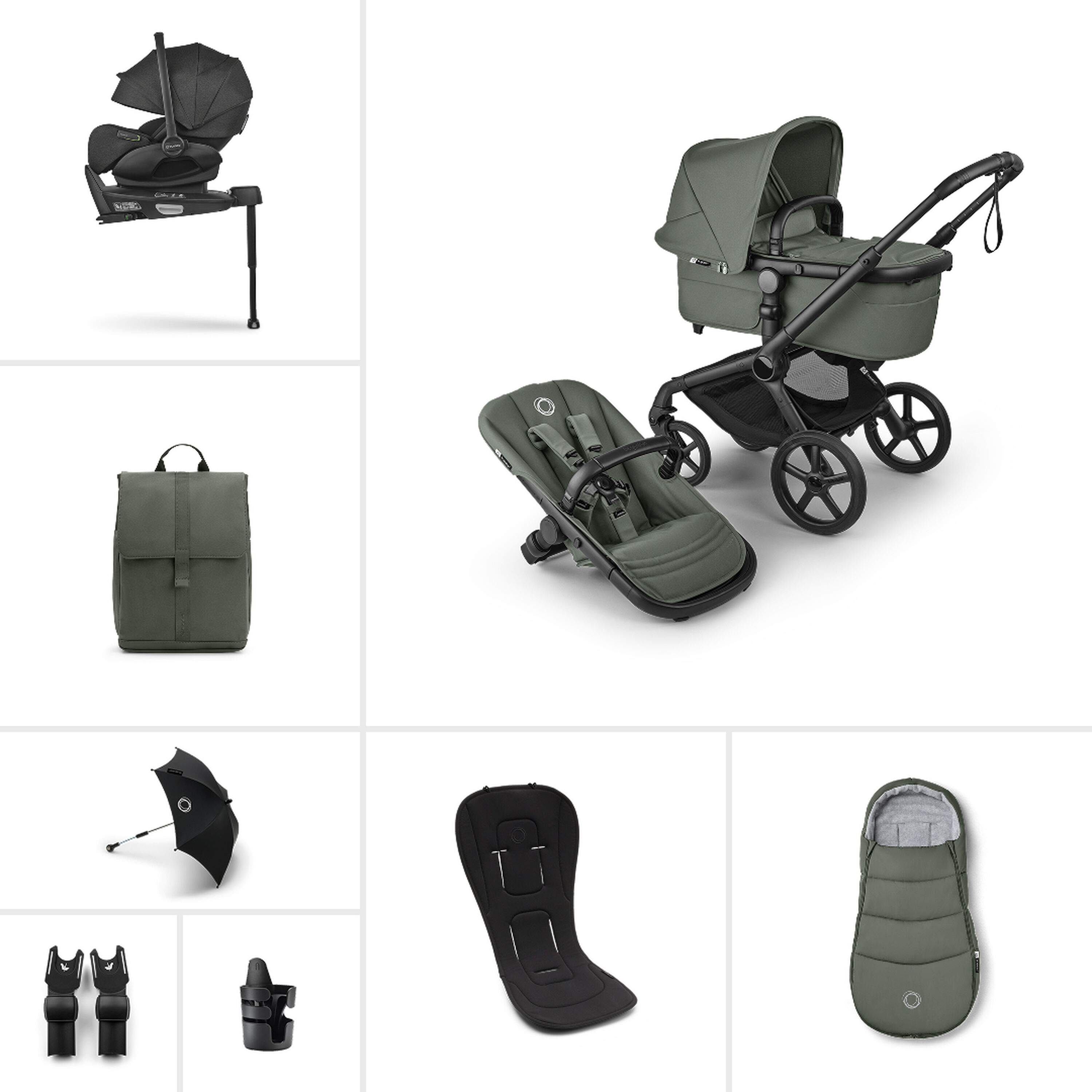 Bugaboo Fox 5 Renew Ultimate Newborn Bundle - Main Modal Image Slide 1 of 10