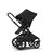 Bugaboo Fox 2 Seat and Bassinet Stroller black sun canopy, black style set, black chassis - Thumbnail Slide 5 of 6