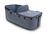 Bugaboo Lynx bassinet fabric complete BLUE MELANGE - Thumbnail Slide 1 of 2