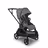 Bugaboo Dragonfly Plus seat stroller black base, grey melange fabrics, grey melange sun canopy - Thumbnail Slide 1 of 11