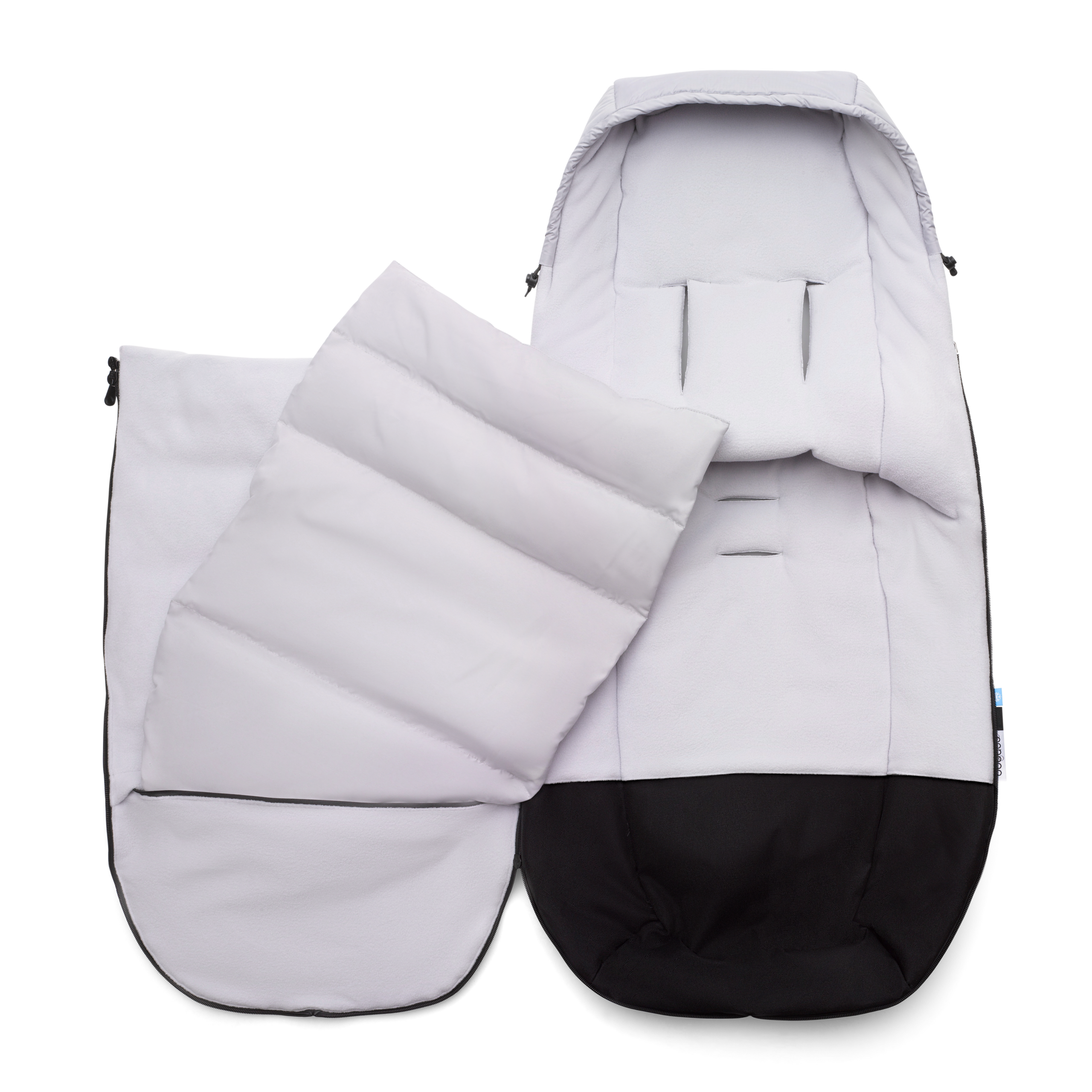Refurbished Bugaboo performance winter footmuff MISTY GREY - Thumbnail Slide 4 of 6