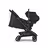 Bugaboo Butterfly 2 Plus travel stroller black base, dusty pink fabrics, dusty pink sun canopy - Thumbnail Slide 11 of 12