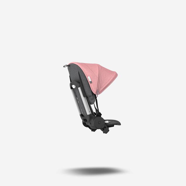 Bugaboo Ant style set complete GREY MELANGE-PINK MELANGE - Main Image Slide 6 of 6