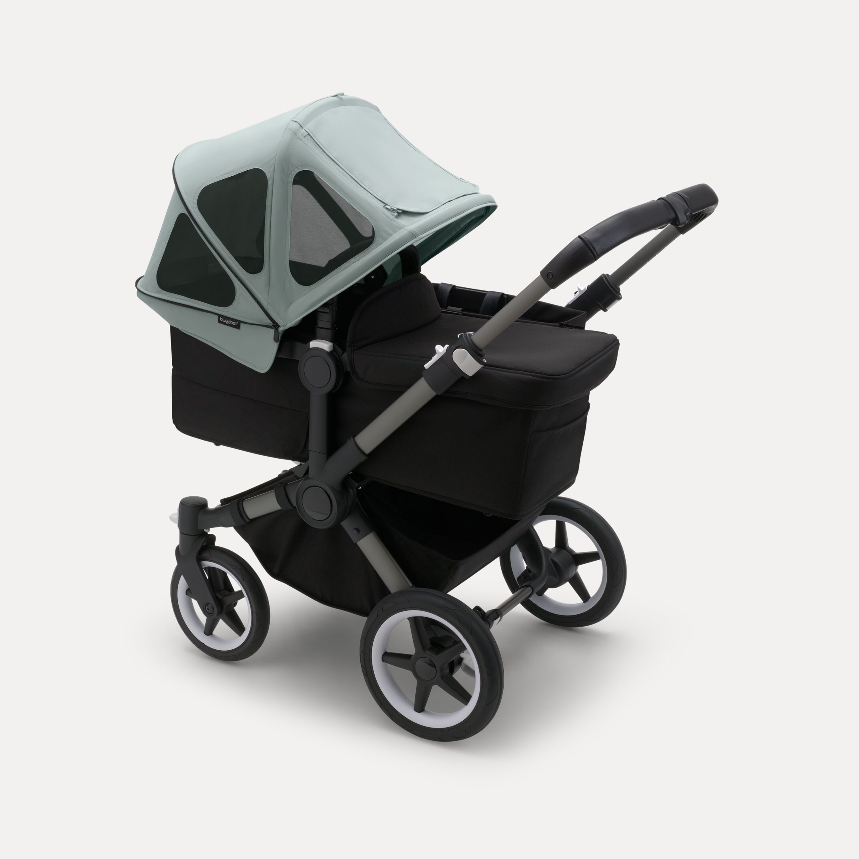 Bugaboo Donkey breezy sun canopy PINE GREEN - Main Modal Image Slide 3 of 5