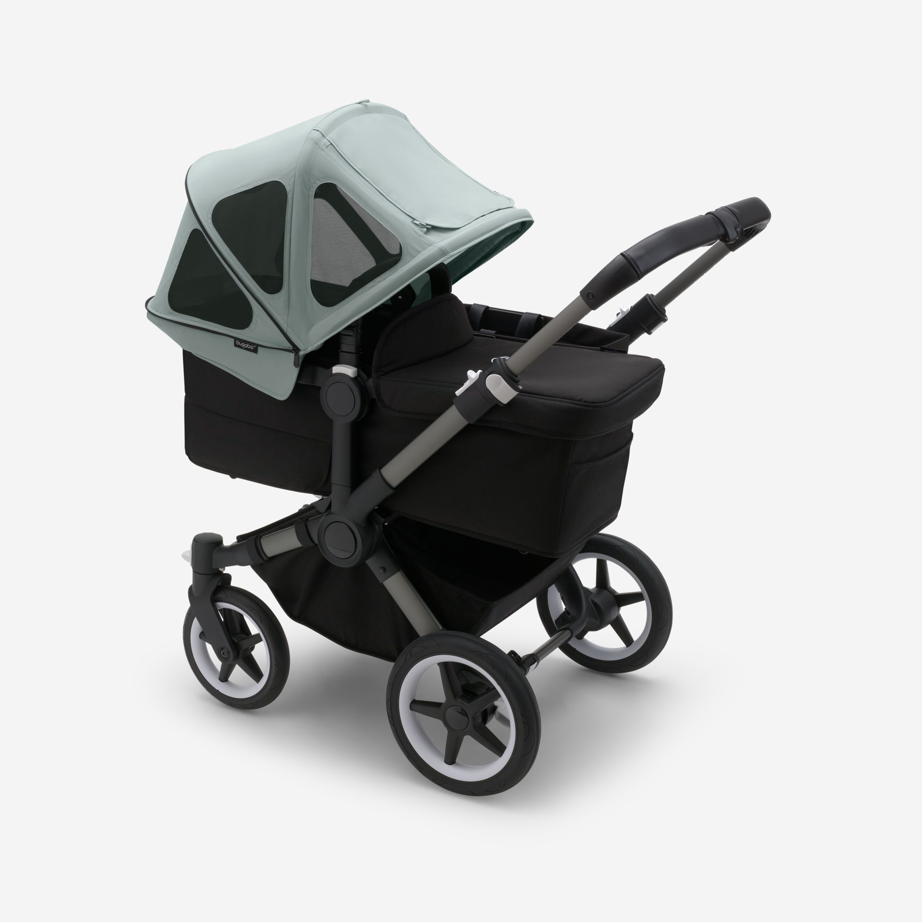 Bugaboo Donkey breezy sun canopy PINE GREEN - Main Modal Image Slide 3 of 5