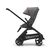 Refurbished Bugaboo Dragonfly bassinet and seat stroller black base, grey melange fabrics, grey melange sun canopy - Thumbnail Slide 2 of 14