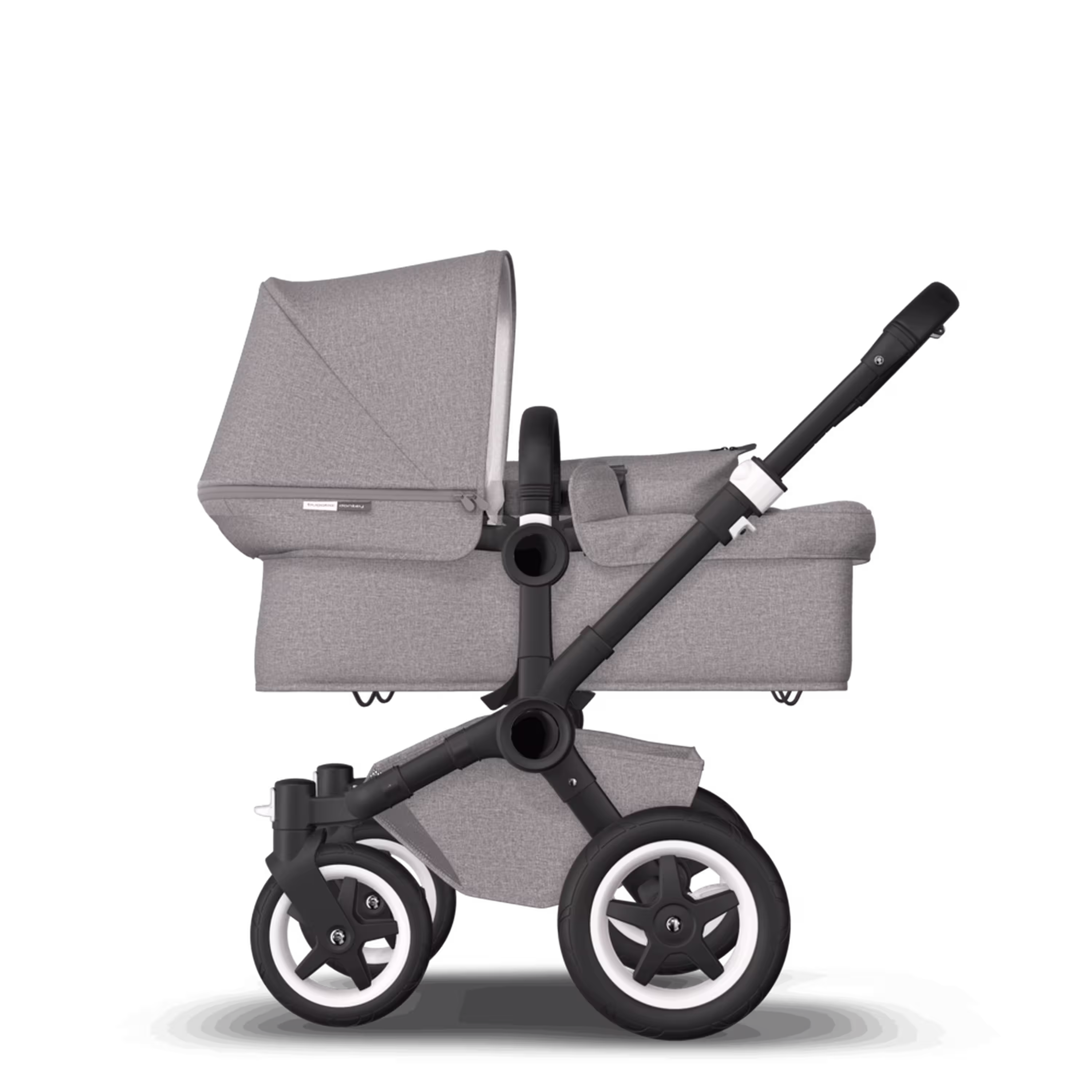 Refurbished Bugaboo Donkey2 Mono complete BLACK/MINERAL LIGHT GREY - Main Modal Image Slide 13 of 14