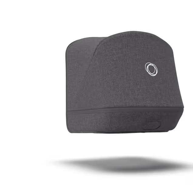 Bugaboo Donkey2 sun canopy GREY MELANGE - Main Image Slide 1 of 6