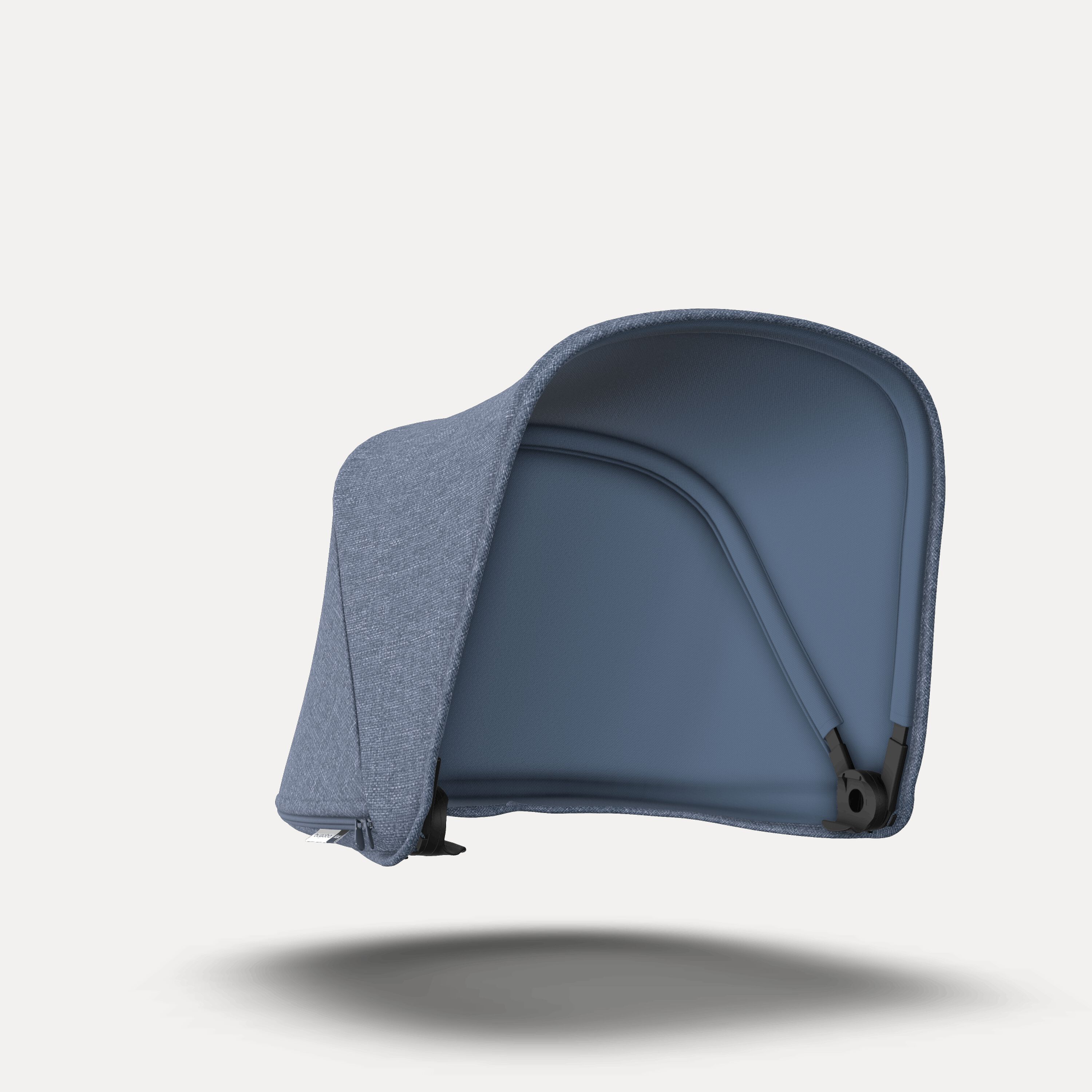 Bugaboo Fox/Cameleon3 sun canopy BLUE MELANGE - Main Modal Image Slide 5 of 6