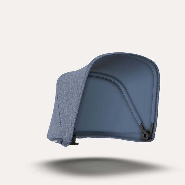 Bugaboo Fox/Cameleon3 sun canopy BLUE MELANGE - Main Image Slide 5 of 6