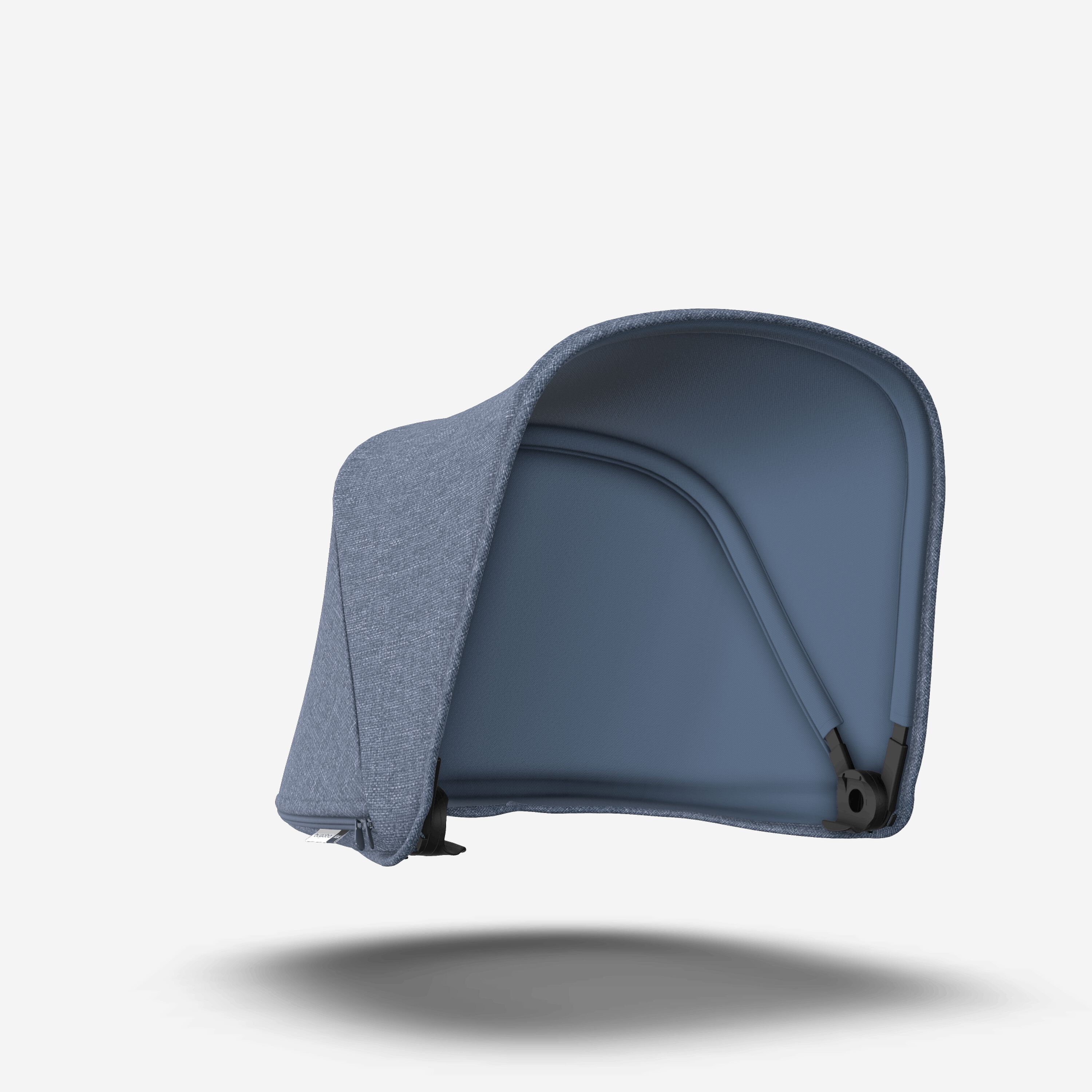Bugaboo Fox/Cameleon3 sun canopy BLUE MELANGE - Main Modal Image Slide 5 of 6