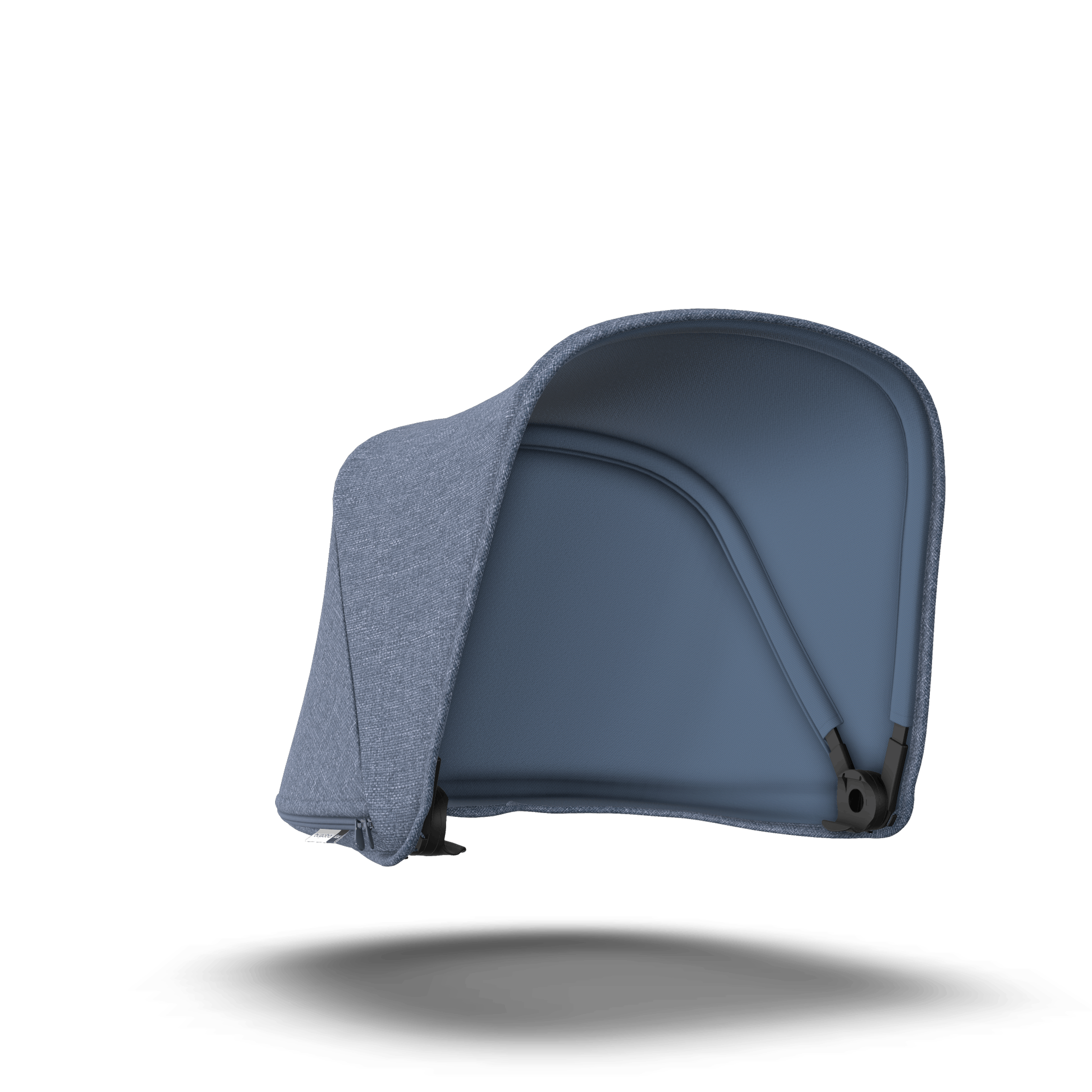 Bugaboo Fox/Cameleon3 sun canopy BLUE MELANGE - Thumbnail Slide 5 of 6