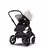 Bugaboo Fox 2 Seat and Bassinet Stroller Fresh white sun canopy, Black style set, black chassis - Thumbnail Slide 4 of 6