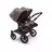 Bugaboo Donkey 3 Twin seat and carrycot pushchair mineral taupe melange sun canopy, mineral taupe melange fabrics, black base - Thumbnail Slide 2 of 3