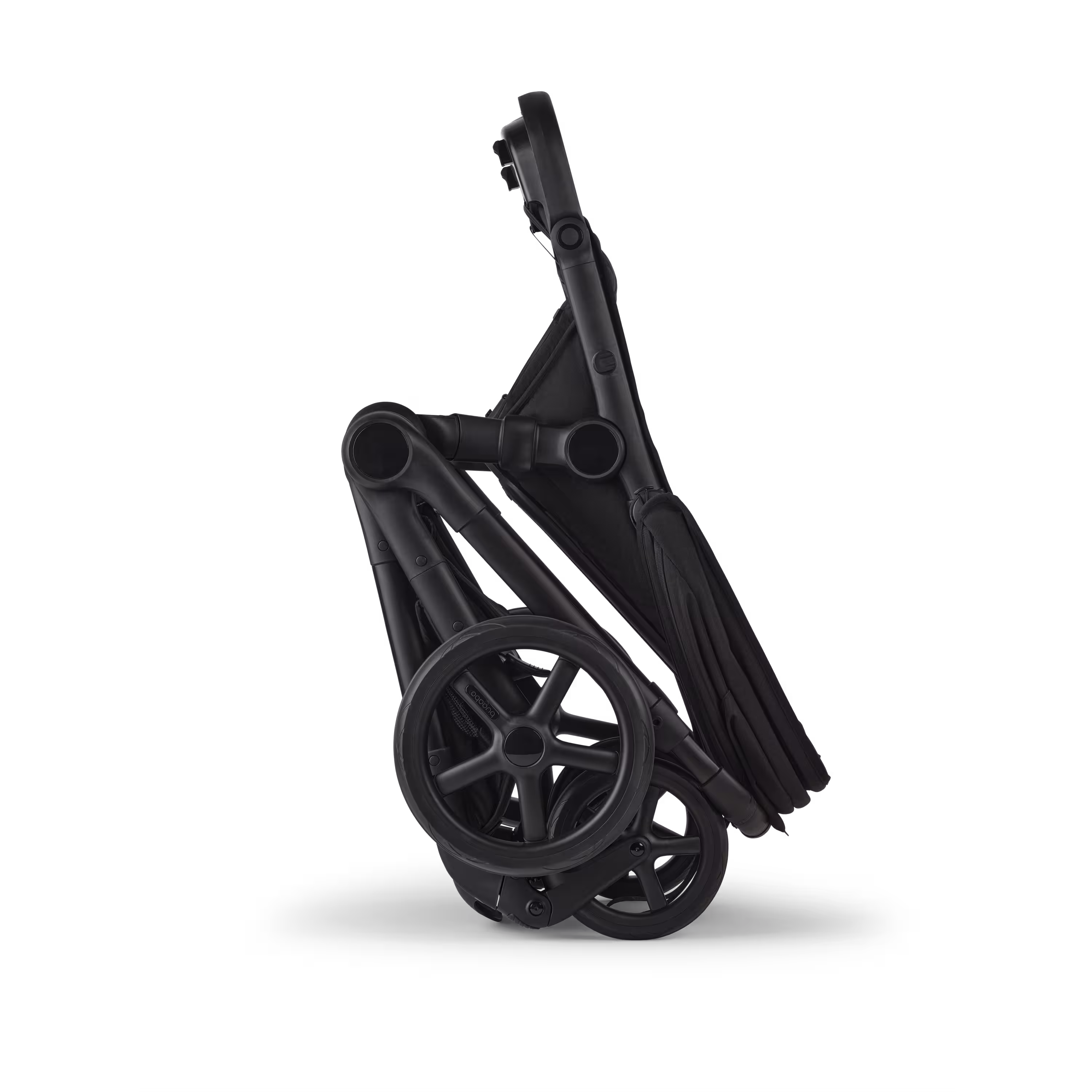 Bugaboo Kangaroo 2-in-1 stroller black base, forest green fabrics, forest green sun canopy - Main Modal Image Slide 12 of 18