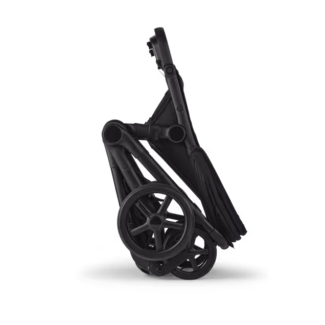 Bugaboo Kangaroo 2-in-1 stroller black base, forest green fabrics, forest green sun canopy - Main Image Slide 12 of 18