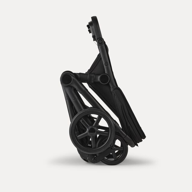 Bugaboo Kangaroo 2-in-1 stroller black base, forest green fabrics, forest green sun canopy - Main Image Slide 12 of 18