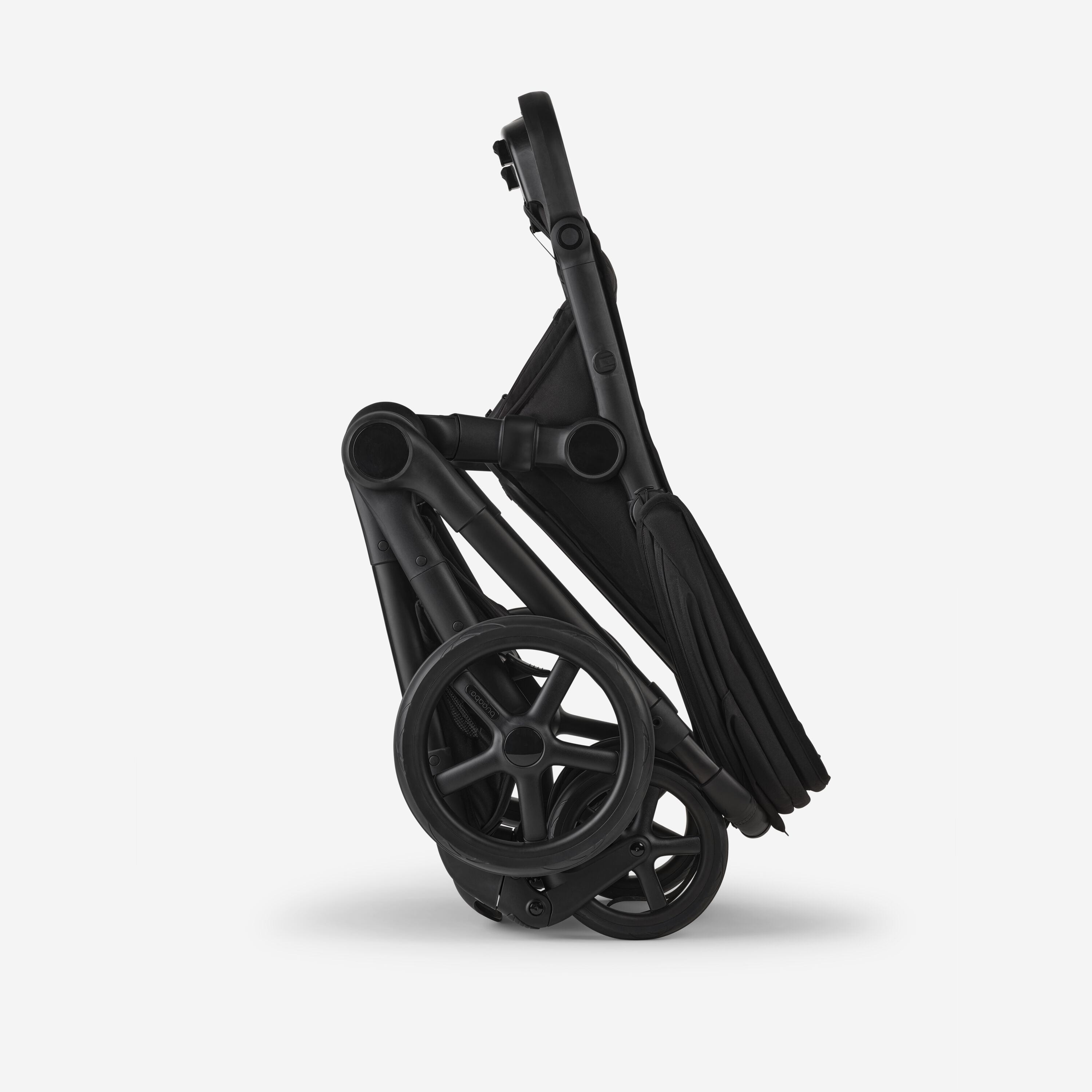 Bugaboo Kangaroo 2-in-1 stroller black base, forest green fabrics, forest green sun canopy - Main Modal Image Slide 12 of 18