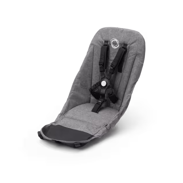Refurbished Bugaboo donkey3 duo fabric set GREY MELANGE - Main Image Slide 1 of 2