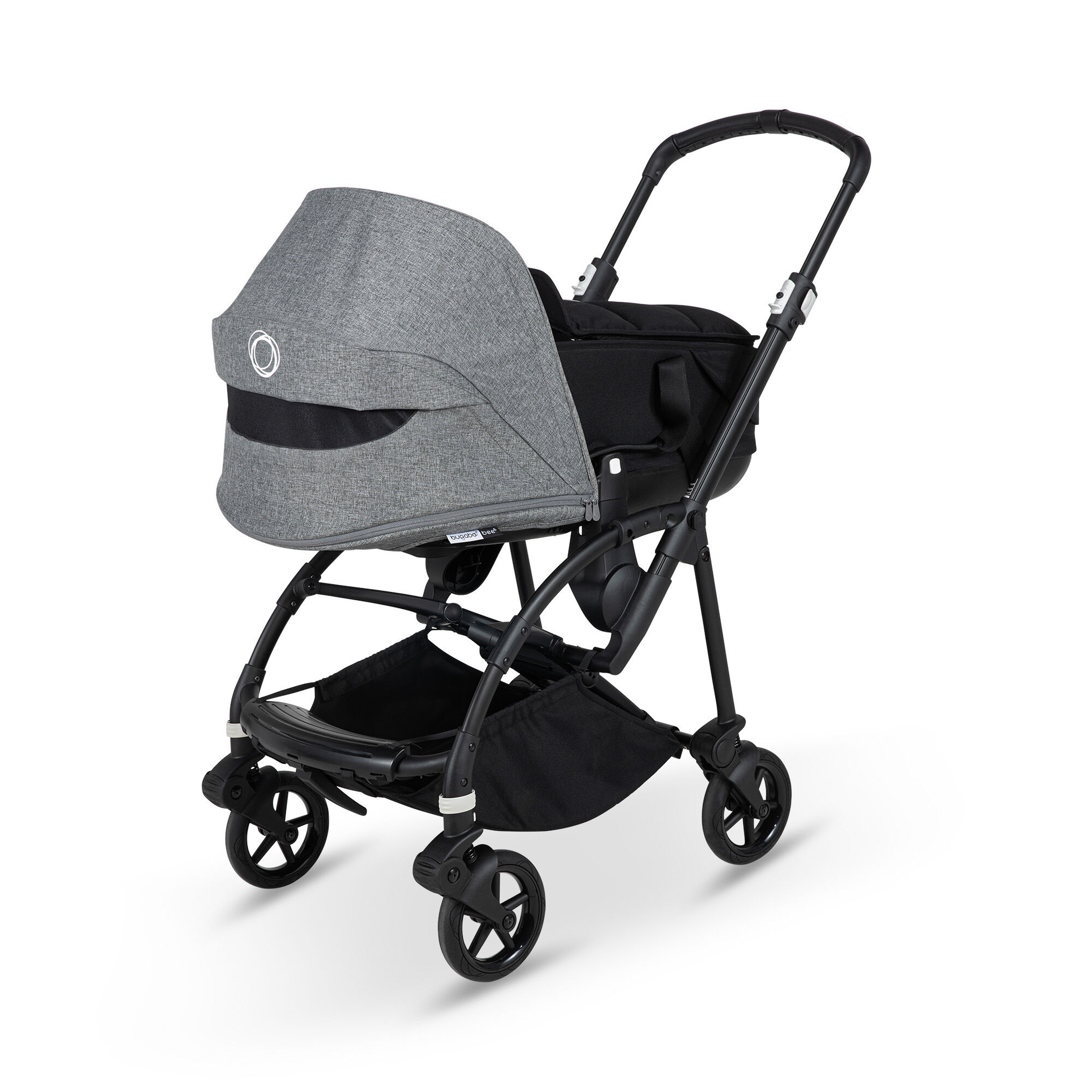 Bugaboo Bee6 sun canopy RW fabric NA GREY MELANGE - Thumbnail Slide 18 of 23