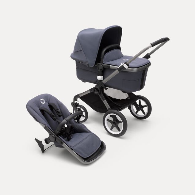 Bugaboo Fox 3 complete CA GRAPHITE/STORMY BLUE-STORMY BLUE - Main Image Slide 1 of 7