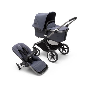 Bugaboo Fox 3 complete CA GRAPHITE/STORMY BLUE-STORMY BLUE