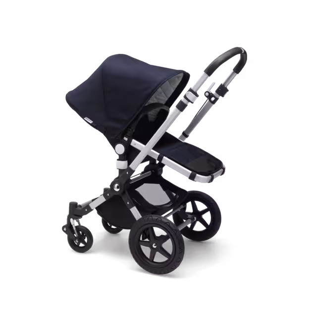 UK - Bugaboo Cameleon 3 Plus Classic aluminium dark navy - Main Image Slide 1 of 2