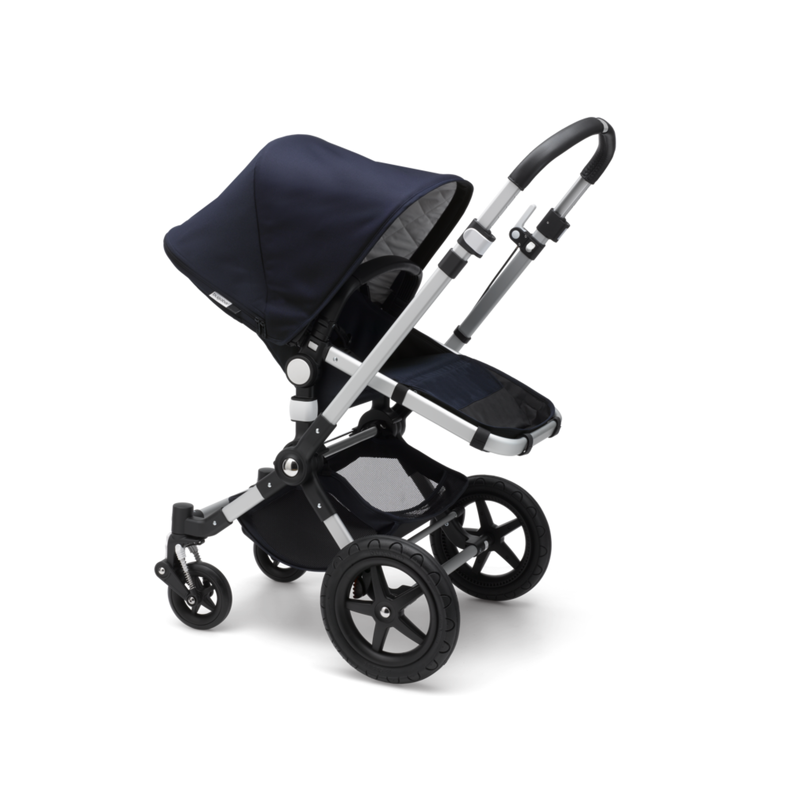 UK - Bugaboo Cameleon 3 Plus Classic aluminium dark navy - Thumbnail Slide 1 of 2