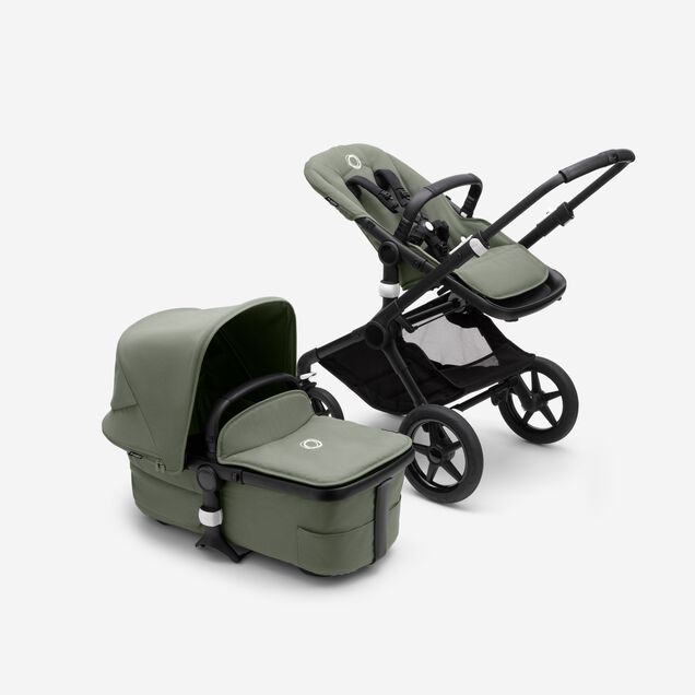 Refurbished Bugaboo Fox 3 complete BLACK/FOREST GREEN-FOREST GREEN - Main Image Slide 6 of 6