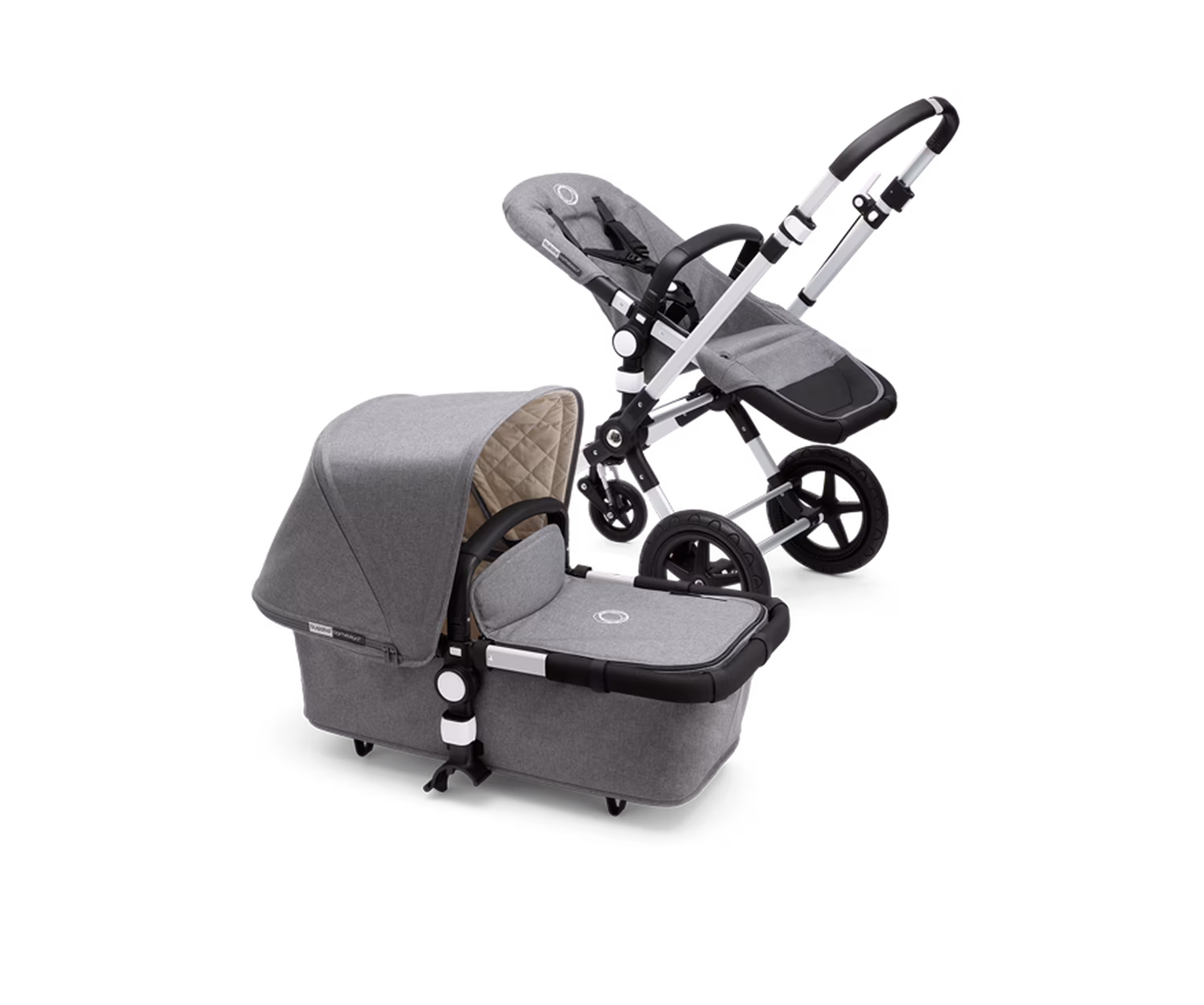 Bugaboo Cameleon3 Classic+ complete KR/JP/CN GREY MELANGE - Main Modal Image Slide 1 of 1