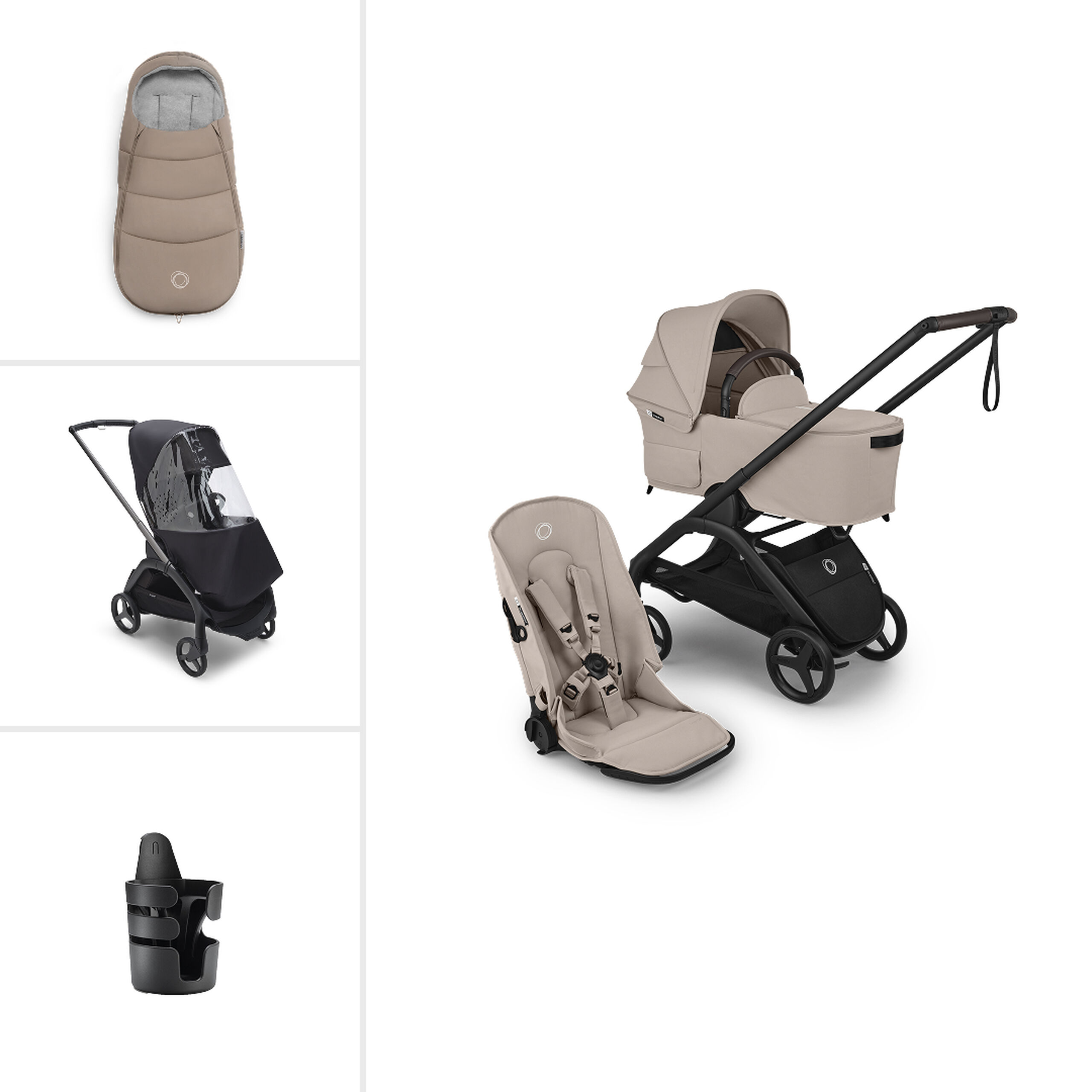 Bugaboo Dragonfly Plus Pack imprescindibles carrito (invierno) - Thumbnail Slide 1 of 5