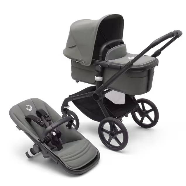 Bugaboo Fox 5 complete UK BLACK/FOREST GREEN-FOREST GREEN - Main Image Slide 1 of 8