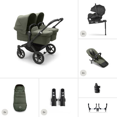 Bugaboo Donkey 5 Twin Ultimate newborn bundle