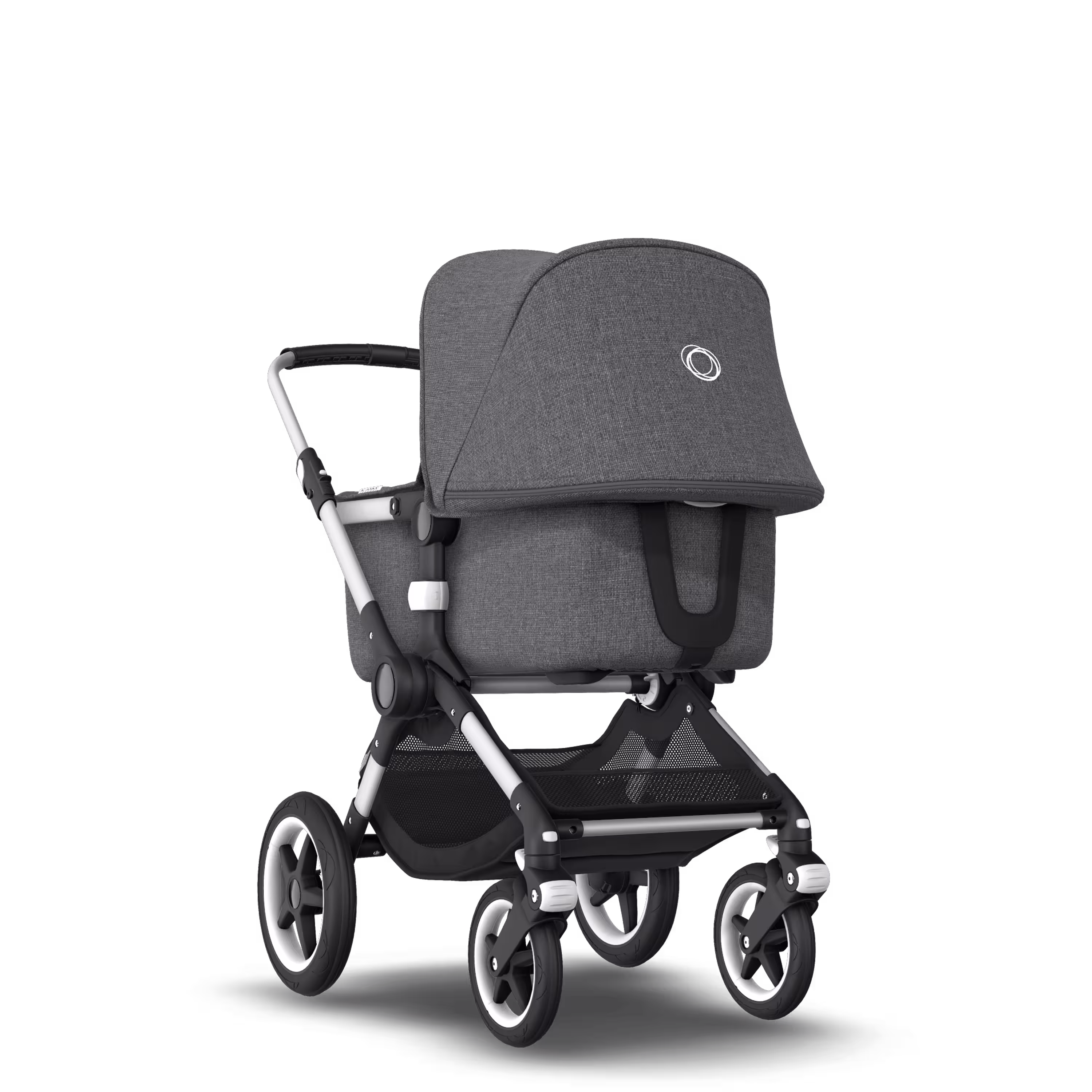 Refurbished Bugaboo Fox complete ALU/GREY MELANGE-GREY MELANGE - Main Modal Image Slide 1 of 6
