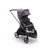 Bugaboo Dragonfly seat pushchair with graphite chassis, grey melange fabrics and grey melange sun canopy. - Thumbnail Slide 1 of 16