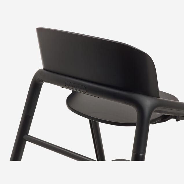 Back of the Bugaboo Giraffe chair in black. - Main Image Slide 2 of 5