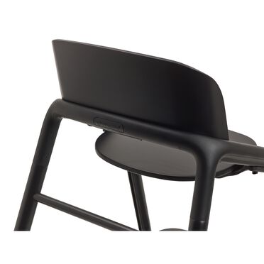 Back of the Bugaboo Giraffe chair in black. - view 2