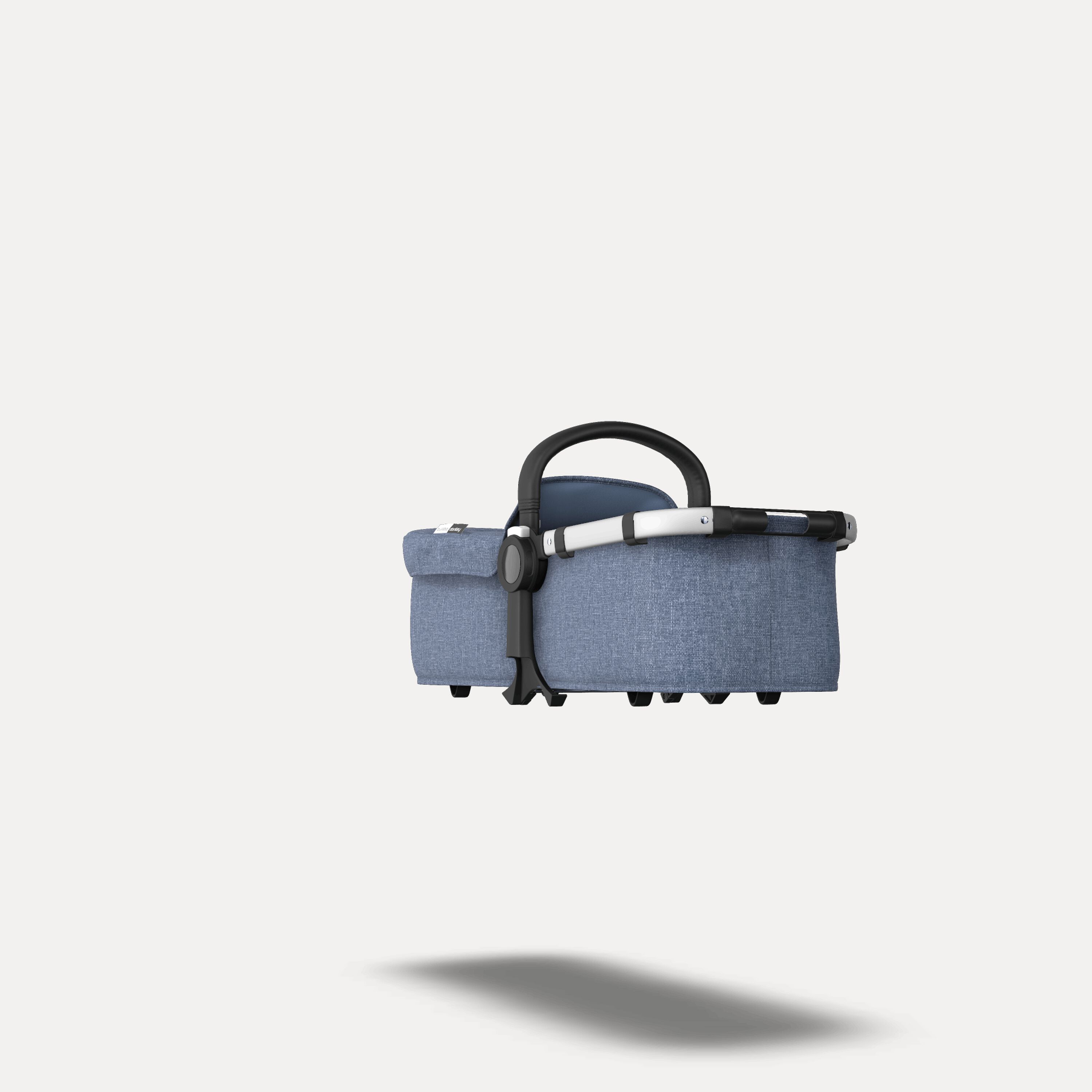 Bugaboo Donkey2 Carrycot Fabric Complete AU BLUE MELANGE - Main Modal Image Slide 1 of 6