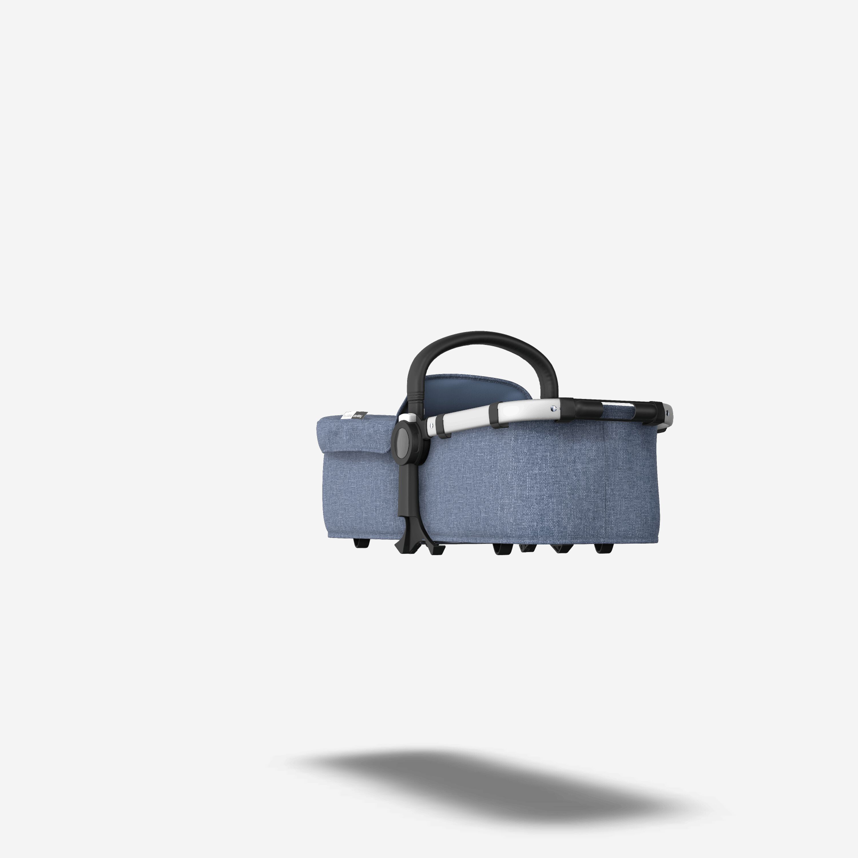 Bugaboo Donkey2 Carrycot Fabric Complete AU BLUE MELANGE - Main Modal Image Slide 1 of 6