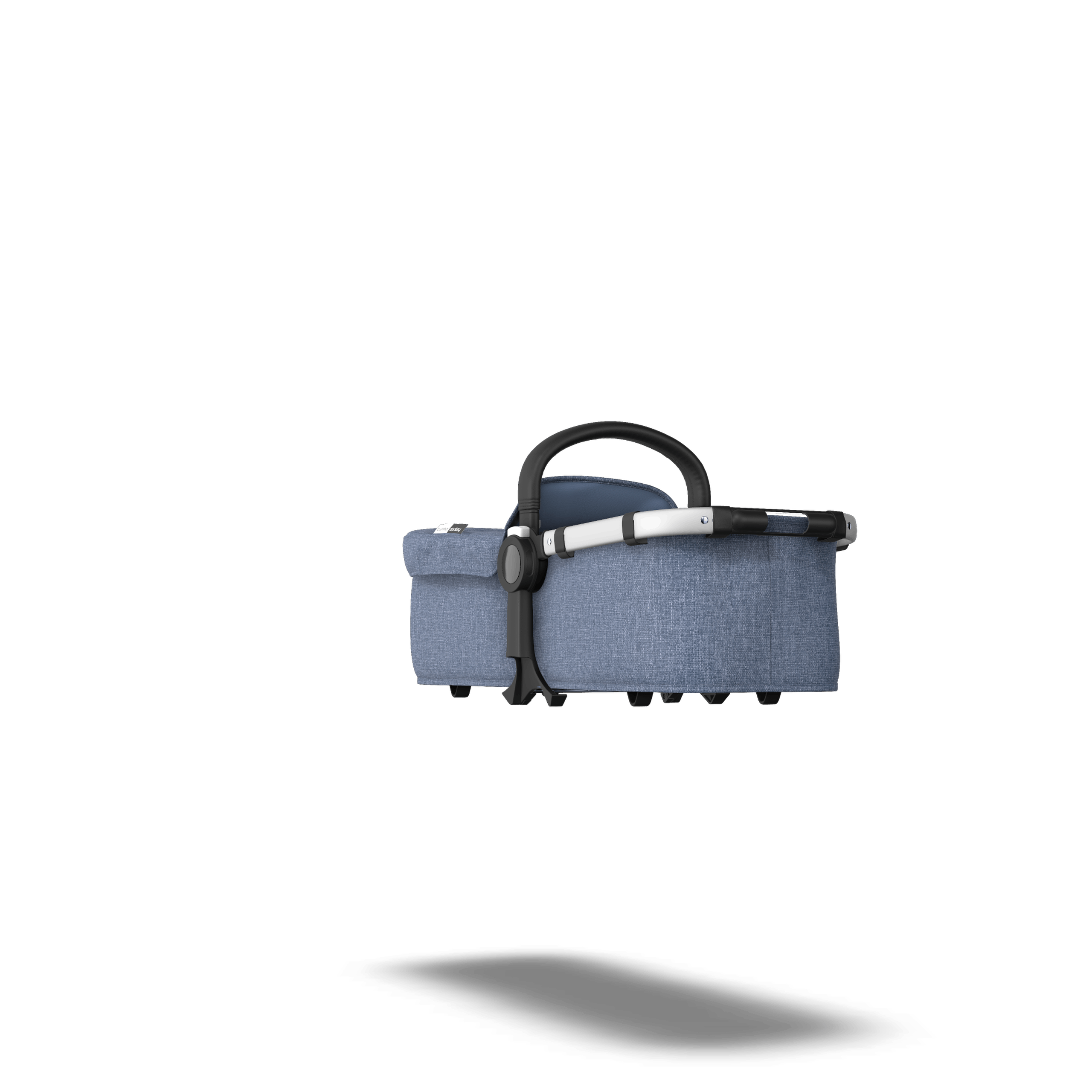 Bugaboo Donkey2 Carrycot Fabric Complete AU BLUE MELANGE - Thumbnail Slide 1 of 6