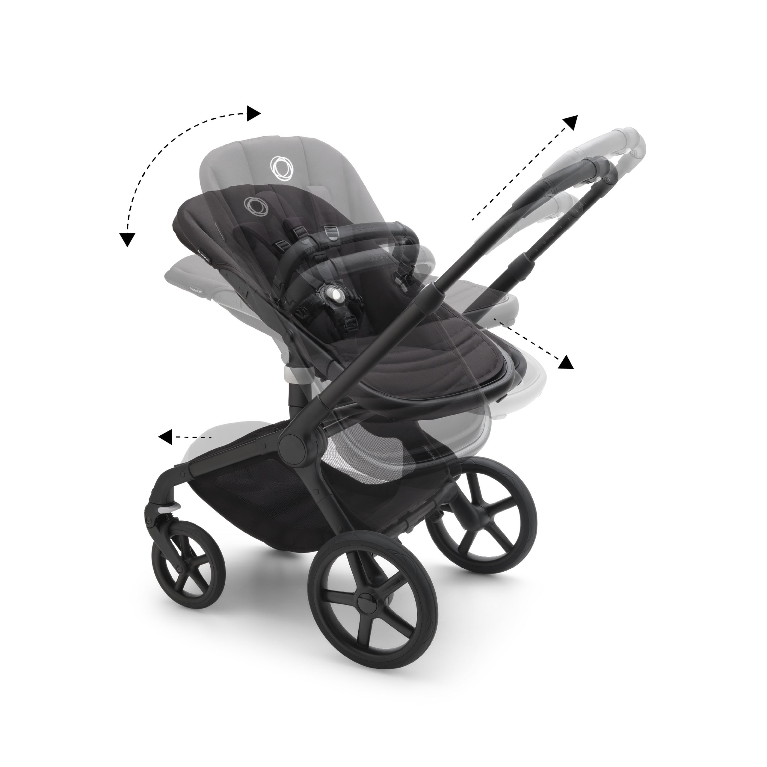 Refurbished Bugaboo Fox 5 complete GRAPHITE/MIDNIGHT BLACK-MIDNIGHT BLACK - Thumbnail Slide 4 of 10