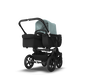 US - Bugaboo D3M stroller bundle black black vapor blue - Thumbnail Slide 1 of 4