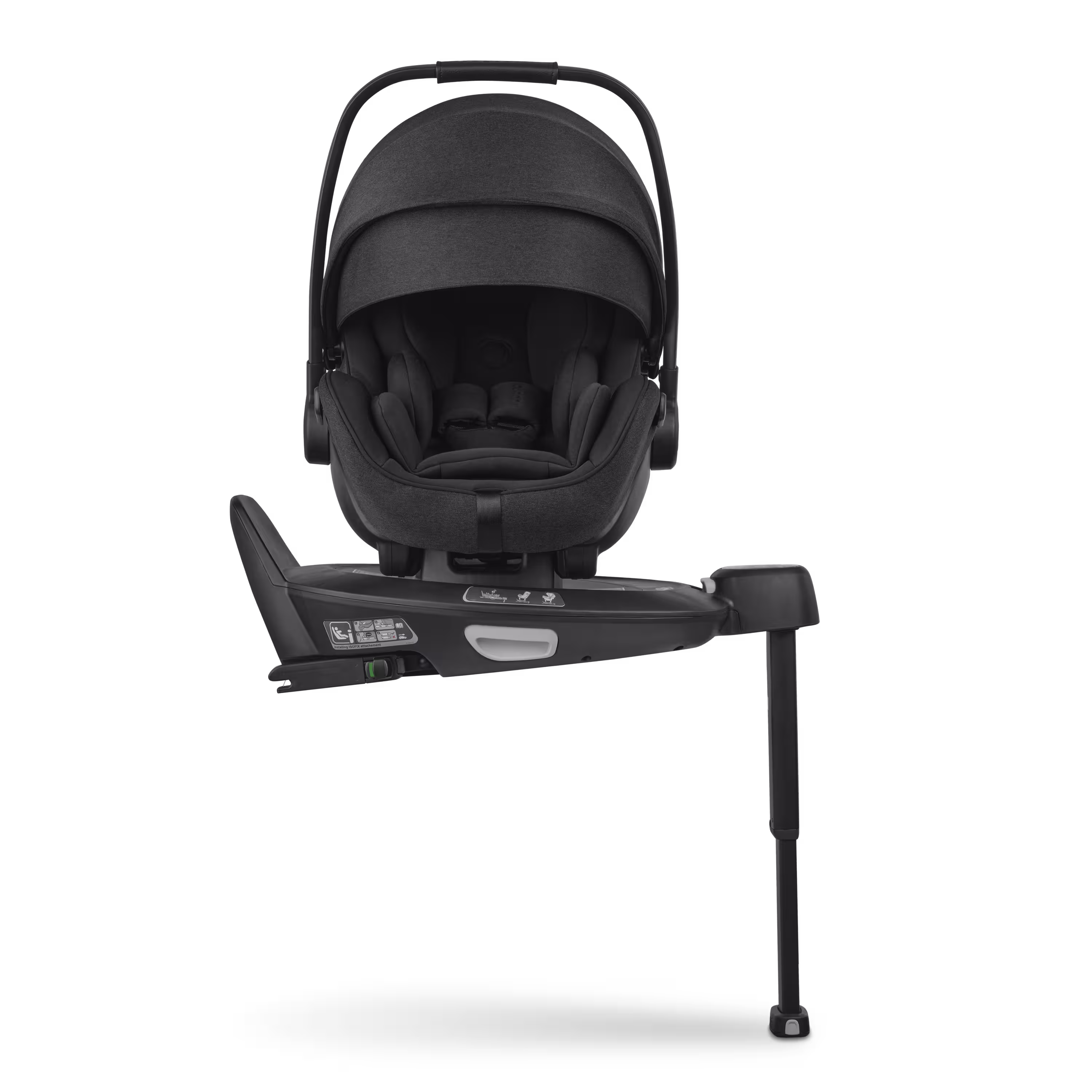 Bugaboo Otter with 360 ISOFIX Base by Nuna Mineral washed black - Main Modal Image Slide 3 of 6