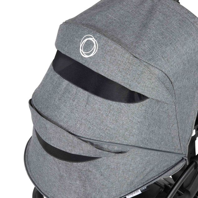 Bugaboo Bee6 sun canopy RW fabric NA GREY MELANGE - Main Image Slide 16 of 23
