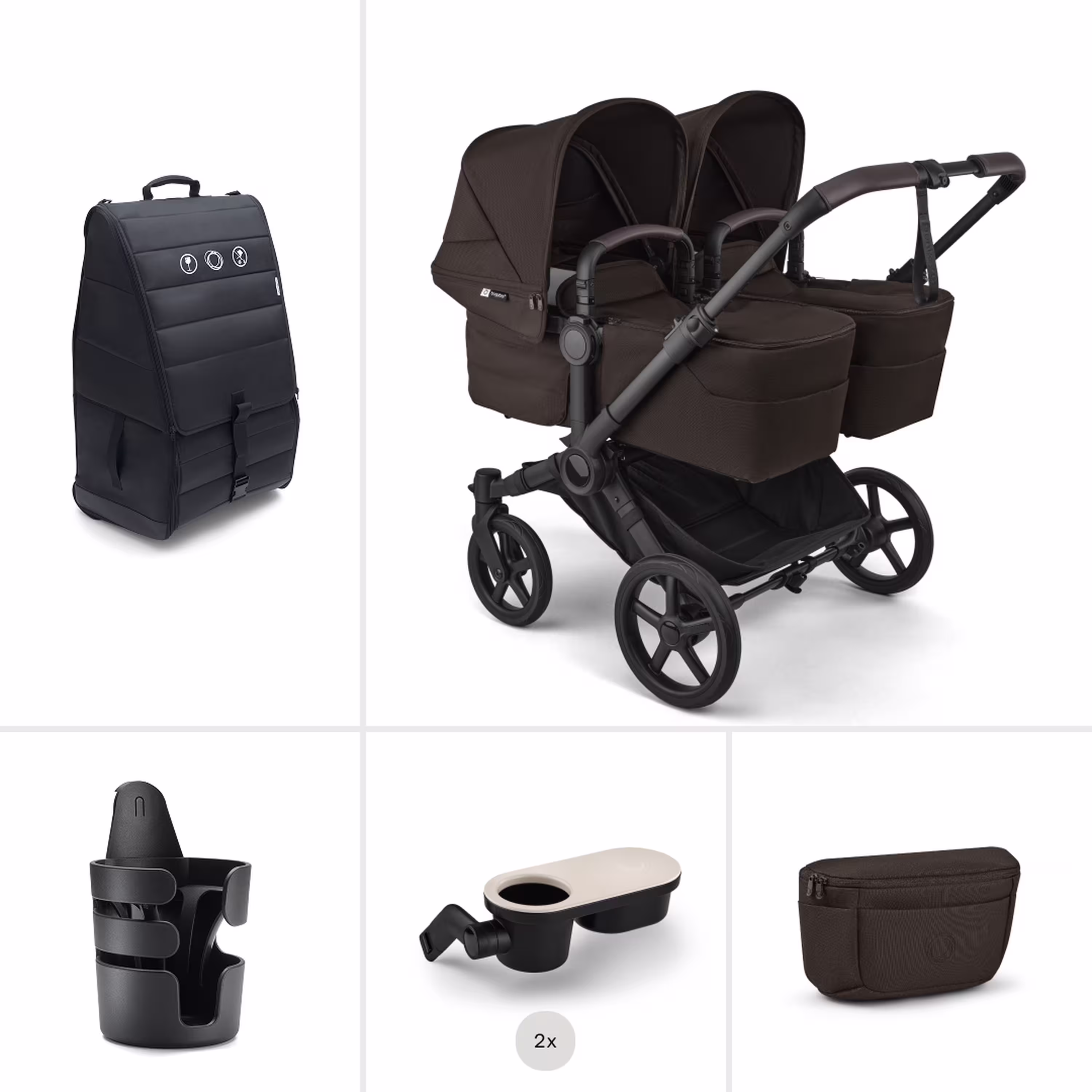 Bugaboo Donkey 6 Twin Travel Bundle​ - Main Modal Image Slide 1 of 6